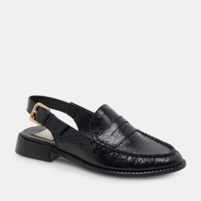 The Slingback Loafer in Black