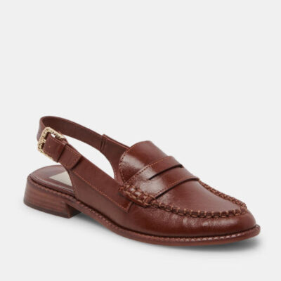 The Slingback Loafer in Brown