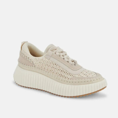 The Crochet Sneaker in Natural