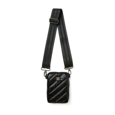 The Diagonal Cell Bag 2.0 in Pearl Black