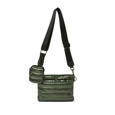 The Downtown Crossbody in Pearl Olive