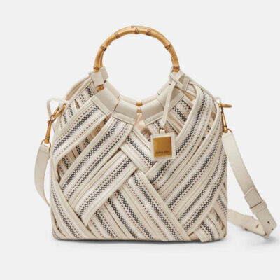 The Woven Satchel in Natural